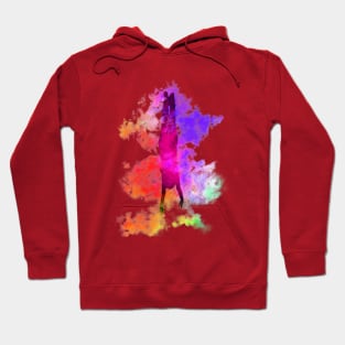 Dive into Your Fluffy Dreams - Colorful Clouds Hoodie